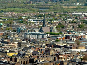 View of the city with St. Johns Church