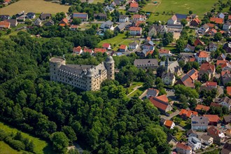 Wewelsburg Castle and surrounding Wewelsburg village