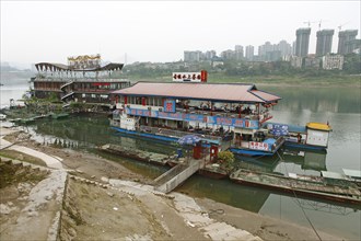 Excursion boats on the Yangtze