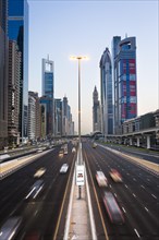 Traffic on the Sheikh Zayed Road