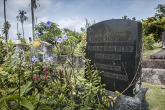 Grave at German colonial cemetery