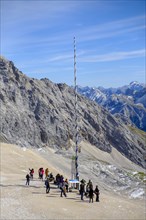 Maypole at Zugspitzplatt