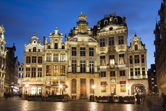 Guild houses on Grand Place