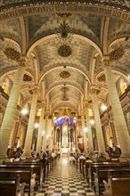 Interior of Basilica de la Inmaculada Concepcion