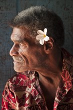 Fijian man in Naveyago village