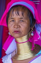 Portrait of Kayan tribe woman