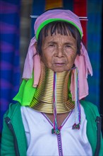 Portrait of Kayan tribe woman