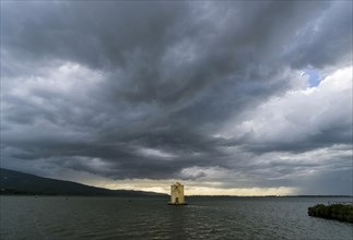 Spanish Windmill in lagoon