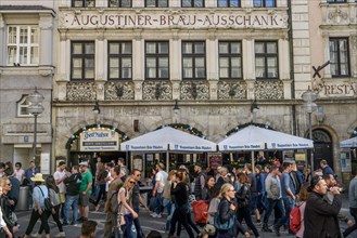 Traditional Bavarian brewery restaurant