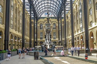 Hay's Galleria shopping arcade with fountain The Navigators
