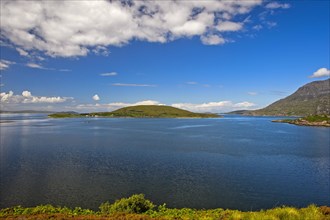 View from Loch Kanaird to Martin Island