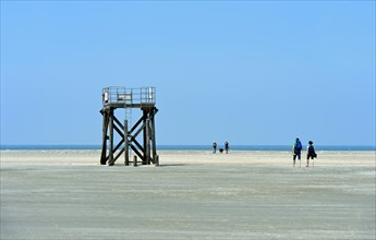 Westerhever Beach Rescue Tower