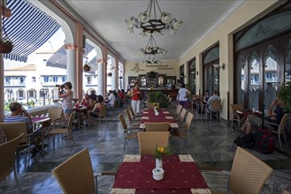 Terrace at Hotel Casa Grande