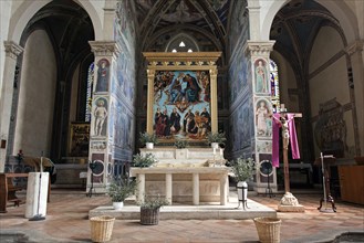 Altar in Augustinian monastery