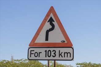 Street sign on the way to Van Zyl's Pass