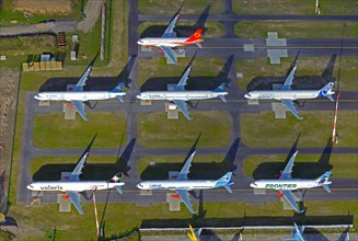 Several aircraft