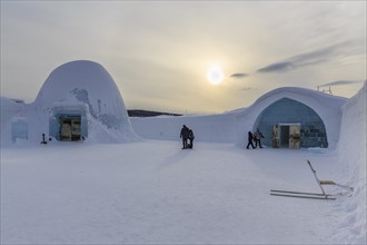 Entrance to Icehotel