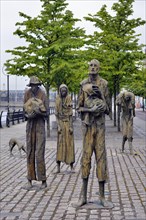 Famine Memorial commemorating Ireland's Great Famine