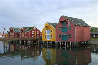 Traditional harbour buildings