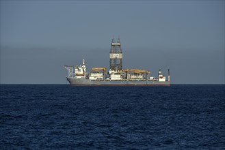 Drilling ship Pacific Scirocco of Pacific Drilling SA