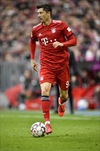 Robert Lewandowski FC Bayern Munich on the ball