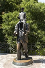 Franz Kafka Monument by Jaroslav Rona