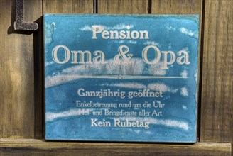 Pension grandma and grandpa