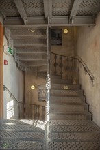 Cast iron staircase in Schinkel Tower