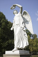 Statue Victoria von Leuthen in the Palace Garden