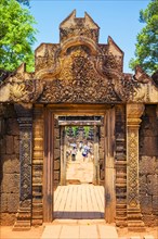 Prasat Banteay Srei temple ruins