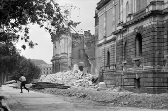 Demolition of the Museum of Fine Arts
