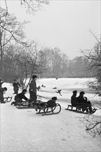Children sledging