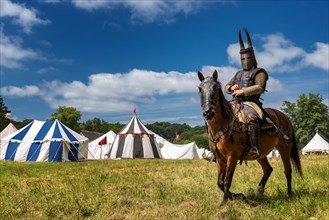 Knight on horseback