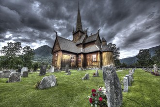 Stave church of Lom