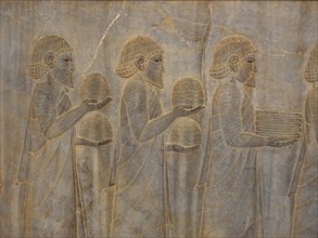 Ancient relief of the Achaemenids