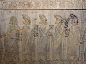Ancient relief of the Achaemenids