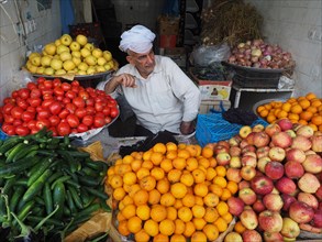 Seller of fruit and vegetables