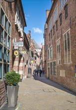 Brick houses in the Bottcherstrasse