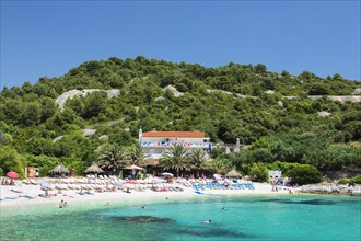 Idyllic beach with turquoise water