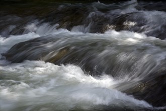 Rapids of the river Obere Argen