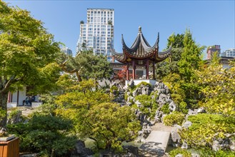 Traditional Chinese Pagoda in Dr. Sun Yat-Sen Classical Chinese Garden