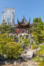 Traditional Chinese Pagoda in Dr. Sun Yat-Sen Classical Chinese Garden