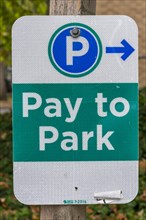 Sign Pay to Park