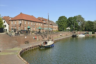 Old harbour with warehouses