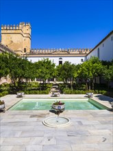 The gardens of Alcazar de los Reyes Cristianos