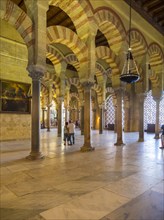 Interior of the Mosque of Cordoba