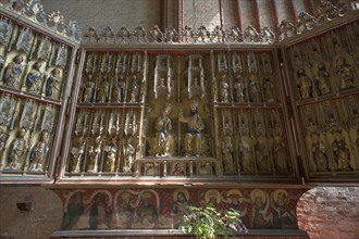 Carved altarpiece from 1430