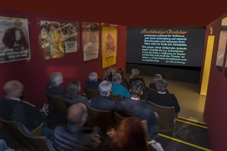 Film screening at the special exhibition