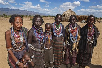 Women of the Erbore tribe with necklaces