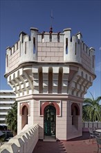 Small tower on roof terrace